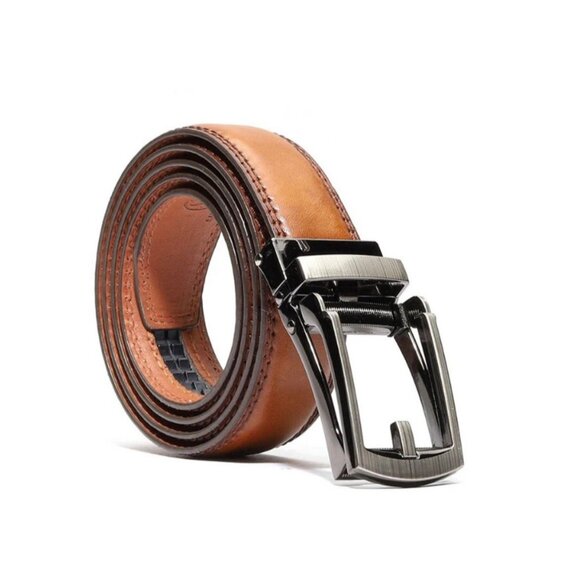 santino luciano Men’s brown belt Leather - Picture 1 of 7
